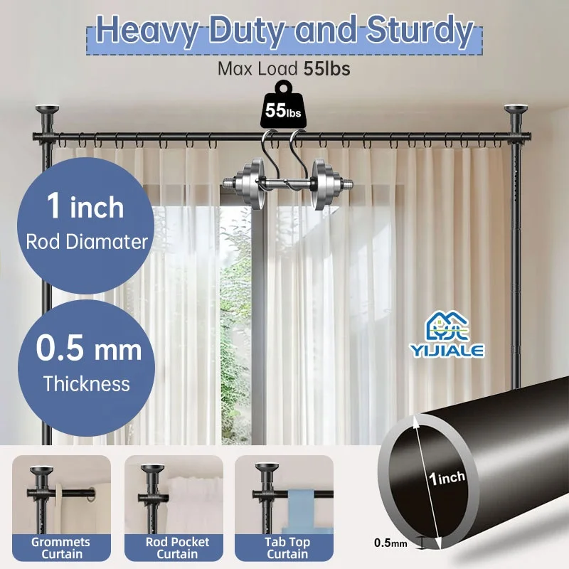 YIJIALE Beauty massage room divider retractable folding metal room dividers