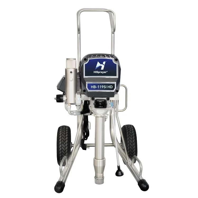 HB1195HD  spray machine,6L big  airless paint sprayer,  smart piston pump spraying equipment high-performance spray painting