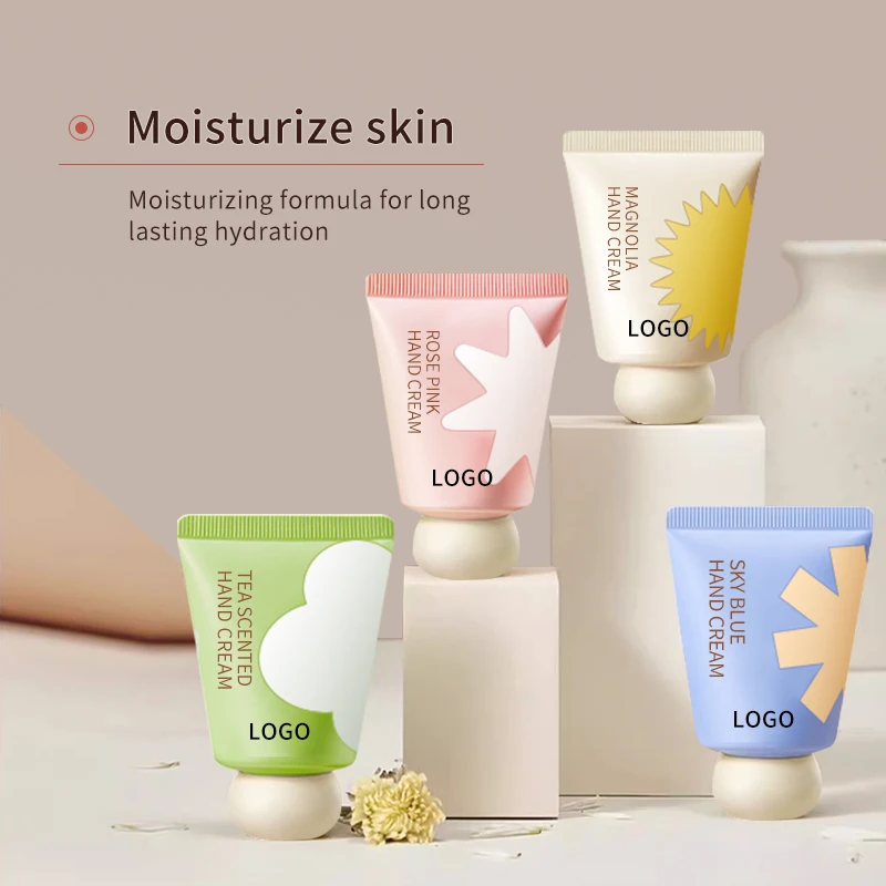 Private Label отбеливающий увлажняющий лосьон для рук с индивидуальным логотипом оптовая продажа мини-фрукты Рождественский крем