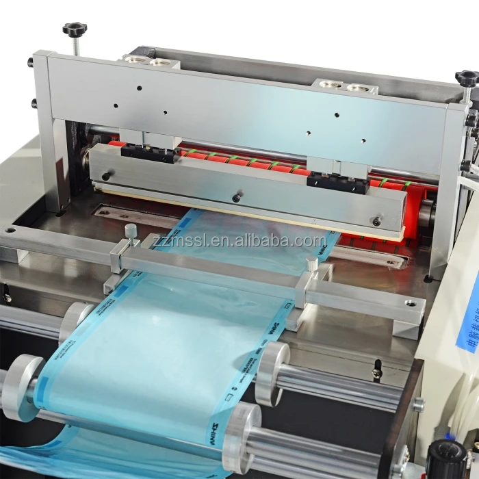 High Efficiency Plastic Bag Machines Auto Electrostatic Bag Heat Sealing Cold Cutting Bag Making Machine