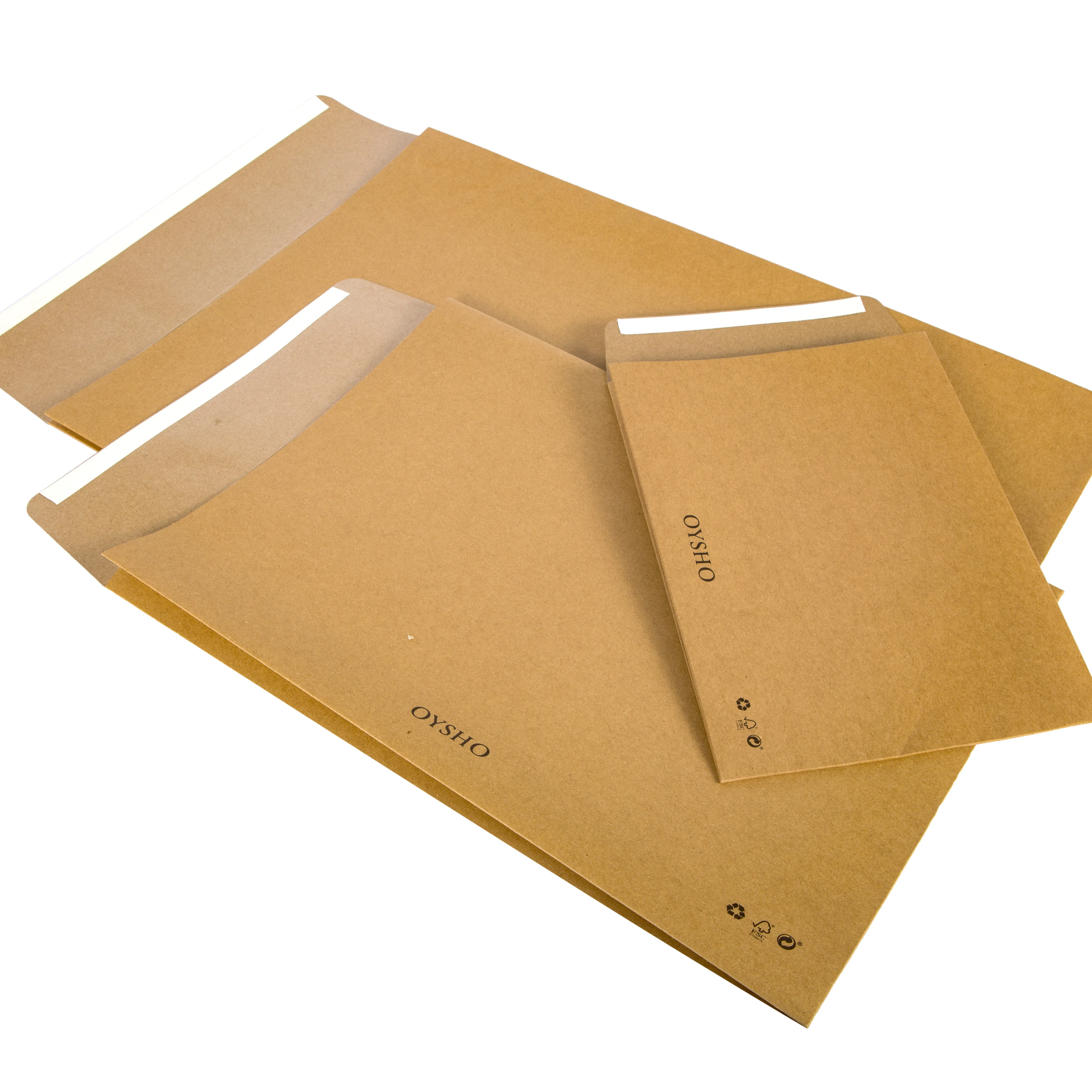 Compostable Kraft Paper Envelope, Eco Friendly Self-Adhesive Wrap Envelopes Pouches for Shipment