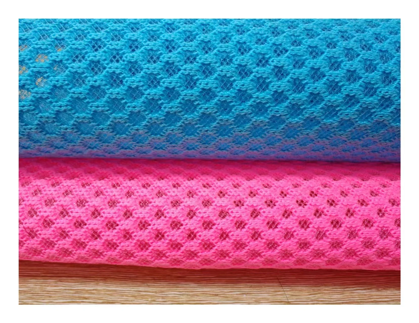 Multifunctional Breathable Perforated Fabric Thick 3D Spacer Air Sandwich Mesh Fabric