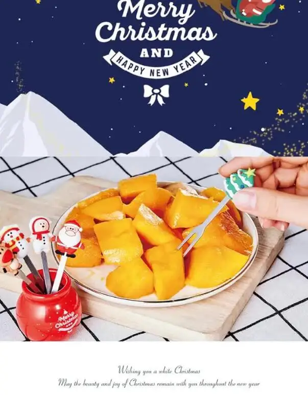 Kitchen Gadgets Cooking Tool Utensil Kitchen Accessories Sets Stainless Steel Metal Food picks for the Christmas Gifts