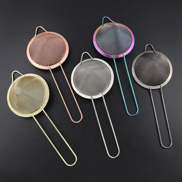 Popular Stainless Steel 304 Fine Strainer 9cm Deep Conical Strainer