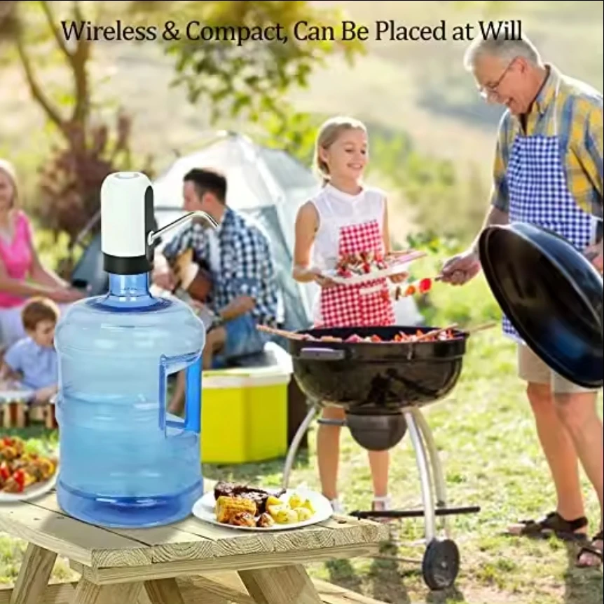 Electric Wireless Pumping Water Bottled Charging Electric Portable Water Dispenser Pump
