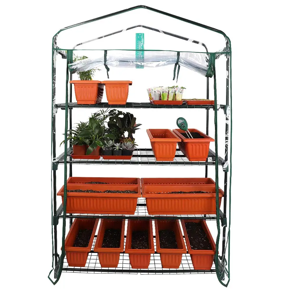 Polycarbonate Small Plastic Balcony PVC Greenhouse Garden Indoor Winter Green House for sale