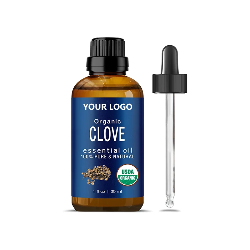 Wholesale Pure and Natural Clove Bud Leaf Extract Oil for Skin Care or Teeth Top Grade Clove Essential oil