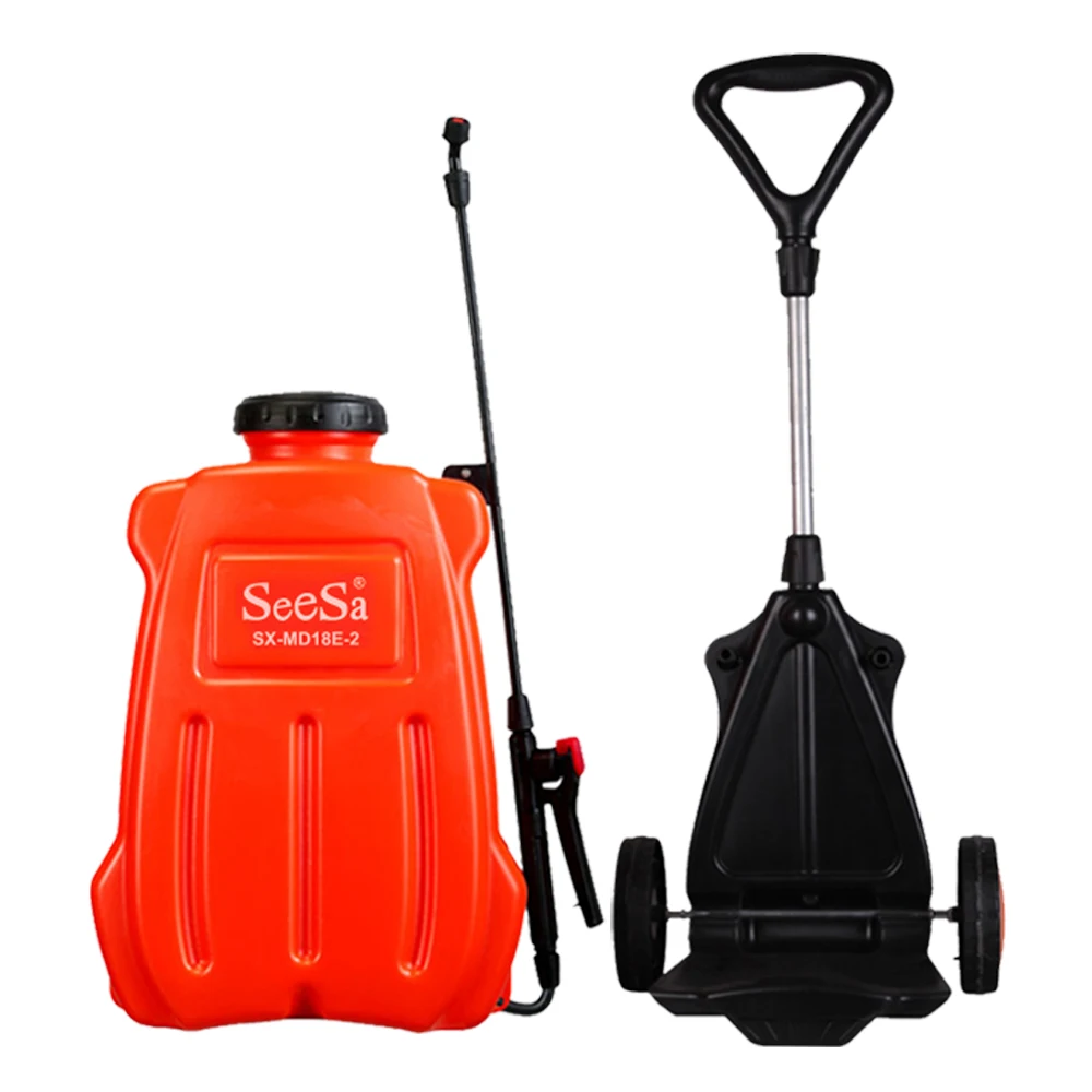 16L 18L 20L battery spray pump agricultural farm knapsack trolley sprayer for weed killer