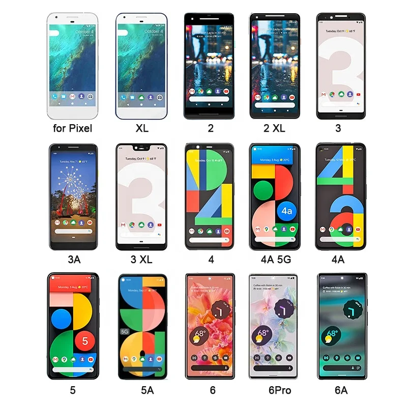 Экраны для Google Pixel 2XL 3XL 2 3 XL дисплей 3A 4A 5 5A 6 Pro 6A экран LCD