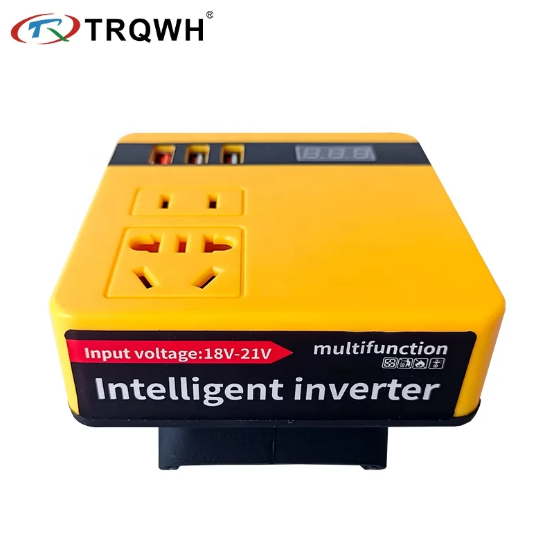 TRQWH Hot Sale Lithium Battery Inverter DC-AV Converter 18V-21V Power Converter Bare Metal For Power Tools