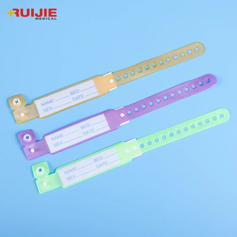 Оптовый многоразовый медицинский браслет для