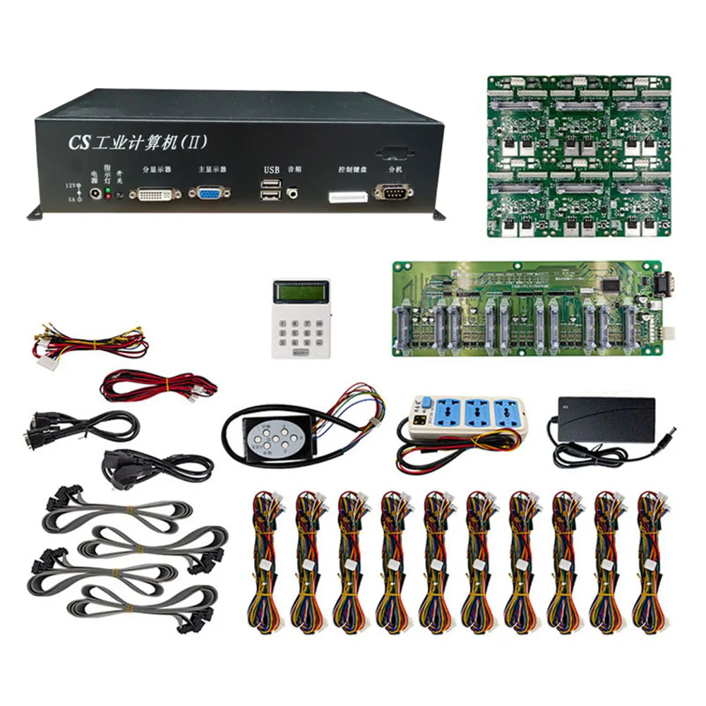 High quality 10 fish table video arcade game machine kit fish hunter game machine with wire harness