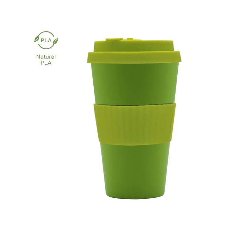 Eco friendly 100% Biodegradable Compostable PLA  Bamboo Paper Cups 8 12 16oz