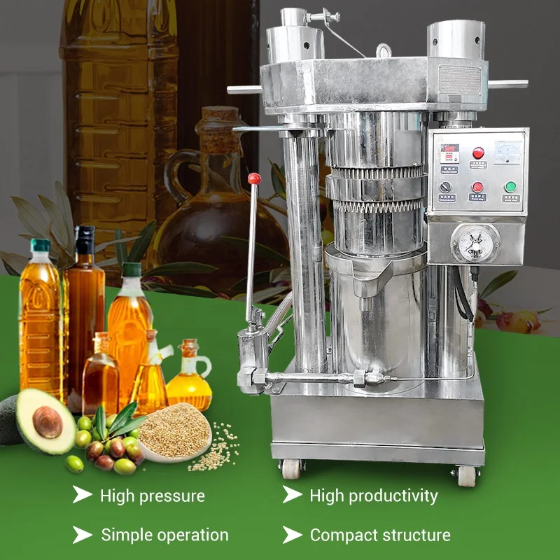 Copra Black Seed Orange Automatic Oil Extraction Cold Press Shea Butter Machine a Presse Huile Dubai