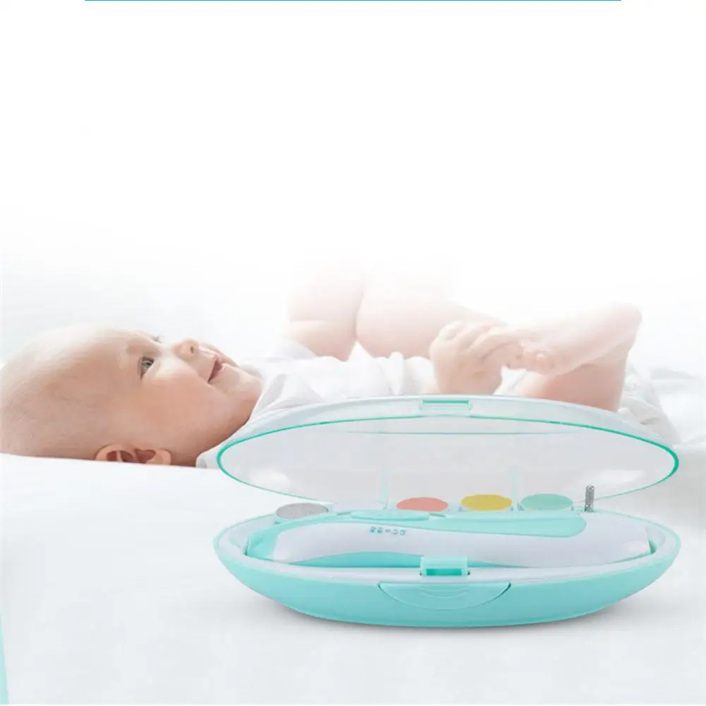 Manufacturer Outlet Low Noise Electric 6 In 1 Baby Nail Trimmer Multi Function Baby Nail Trimmer