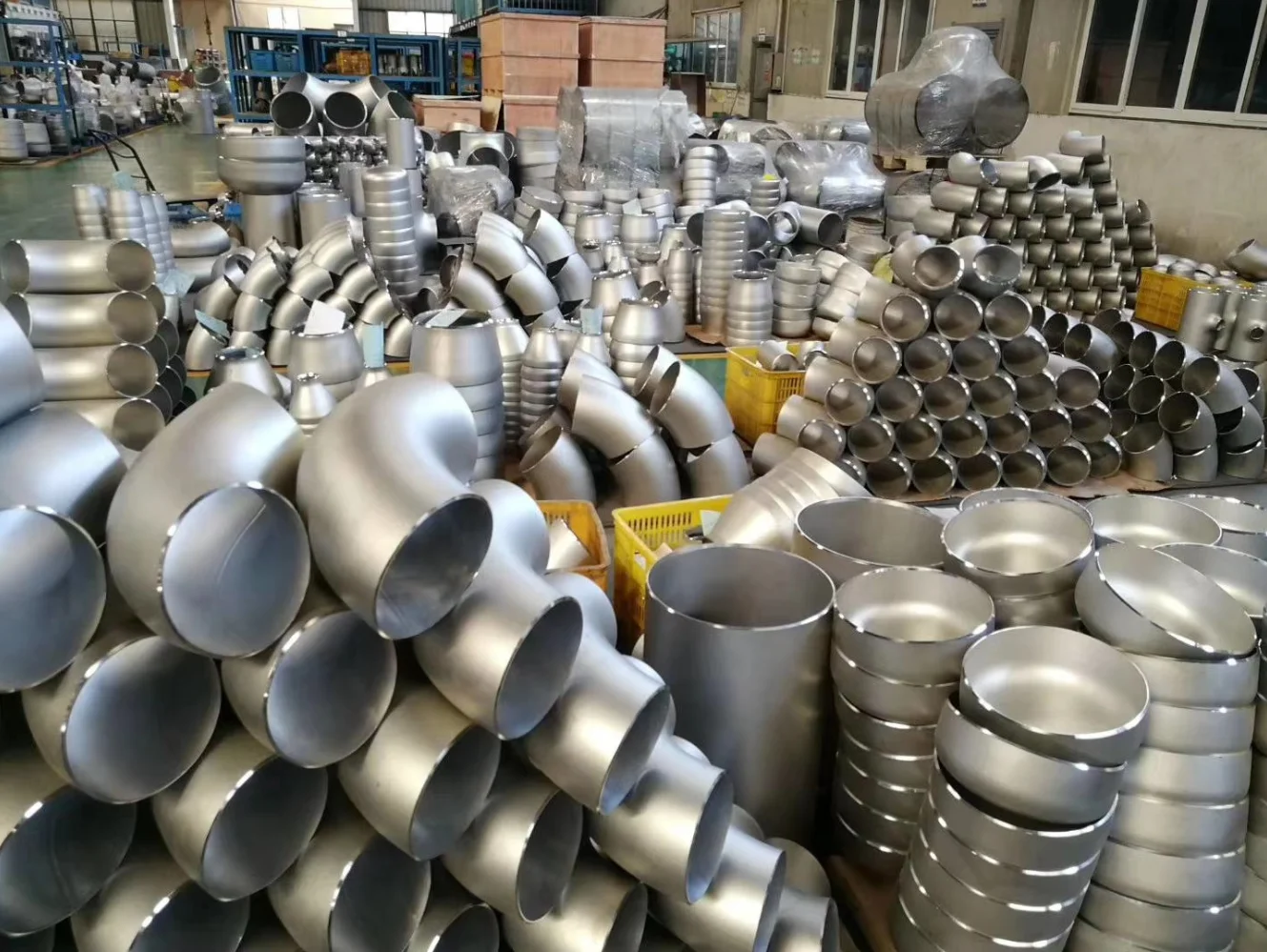 Wholesale Sanitary Stainless Steel SMS DIN Butt Welded 45  90 Degree Bends Pipe Elbow for Industry
