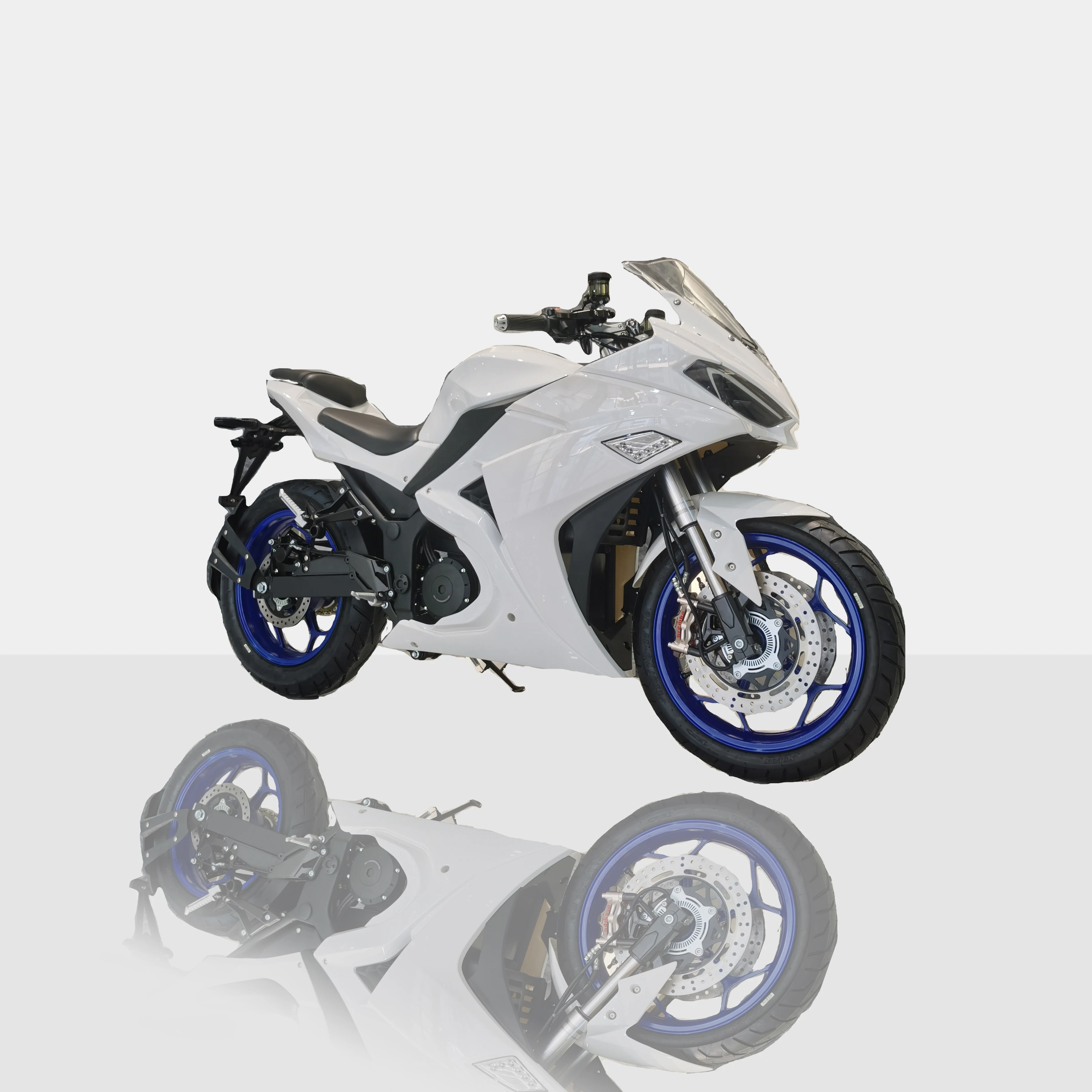 Mid-Chain Drive Motor 4000W R3 Motorcycles Drive 140KM/H Off-Road Electric Motorcycle