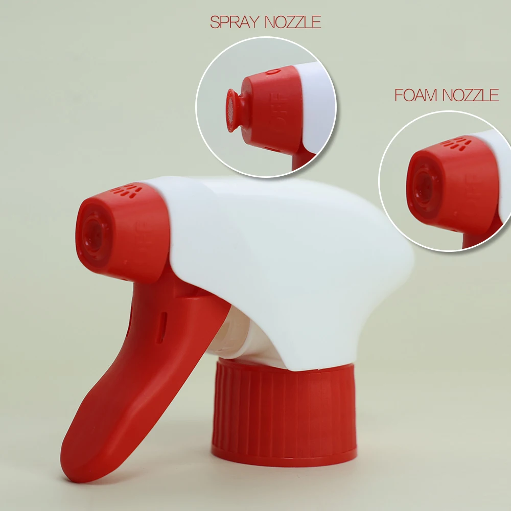 Wholesale  Factory New 28mm 400 410 PP Water Spray Pressure Plastic Mist Spray Pump Trigger Sprayer