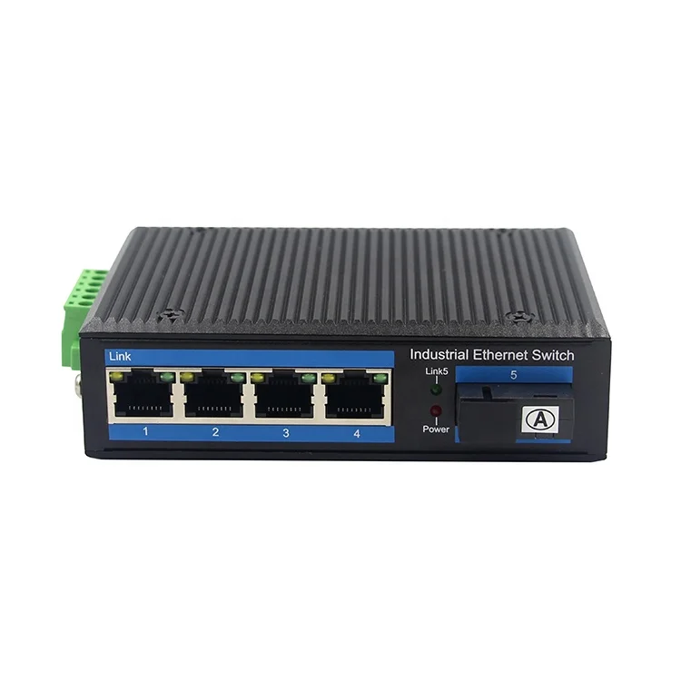 Innovative product sales 4-Port 10/100Base-TX to 100Base-FX Industrial Ethernet Switch