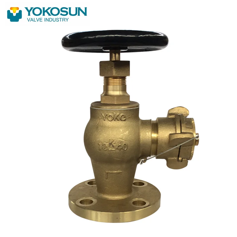 JIS F7334 5K&10K BRONZE  HOSE GLOBE &ANGLE VALVES