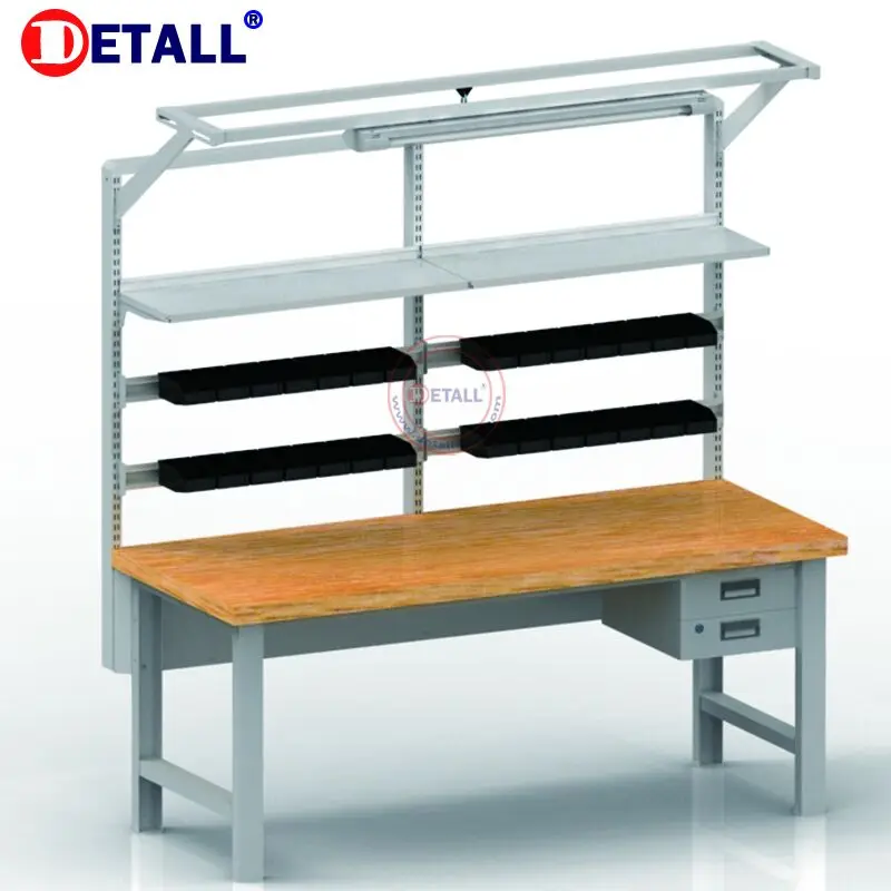 Detall ultimate storage garage workbench of heavy duty workstation