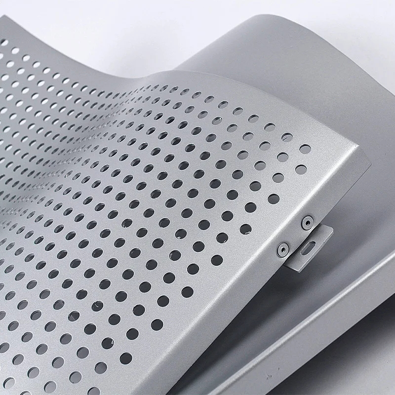 Customized aluminum panels for exterior wall decoration on demand  including column wrapped single aluminum panels