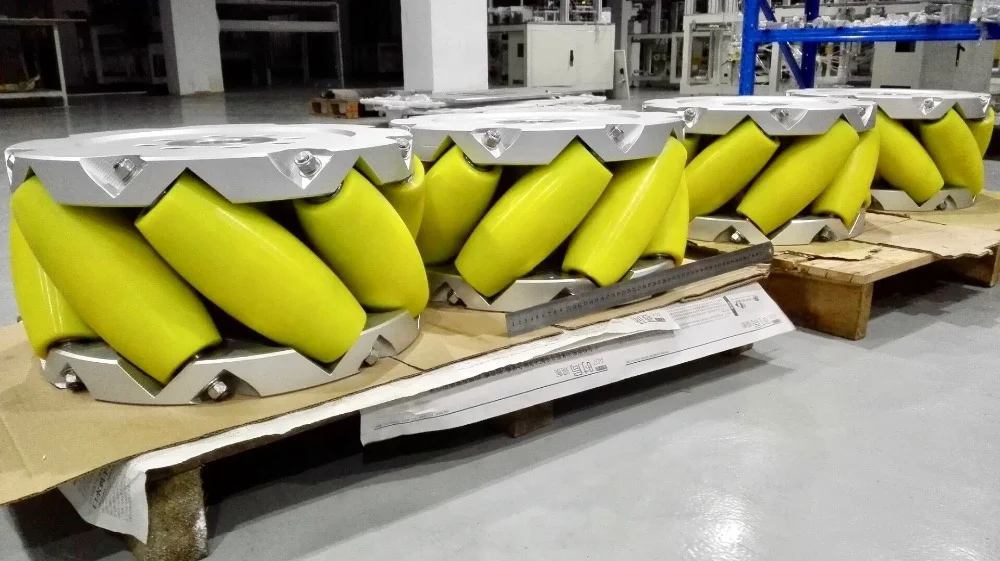 SS 8 ton load 18 inch heavy duty mecanum wheels forklift mecanum wheel