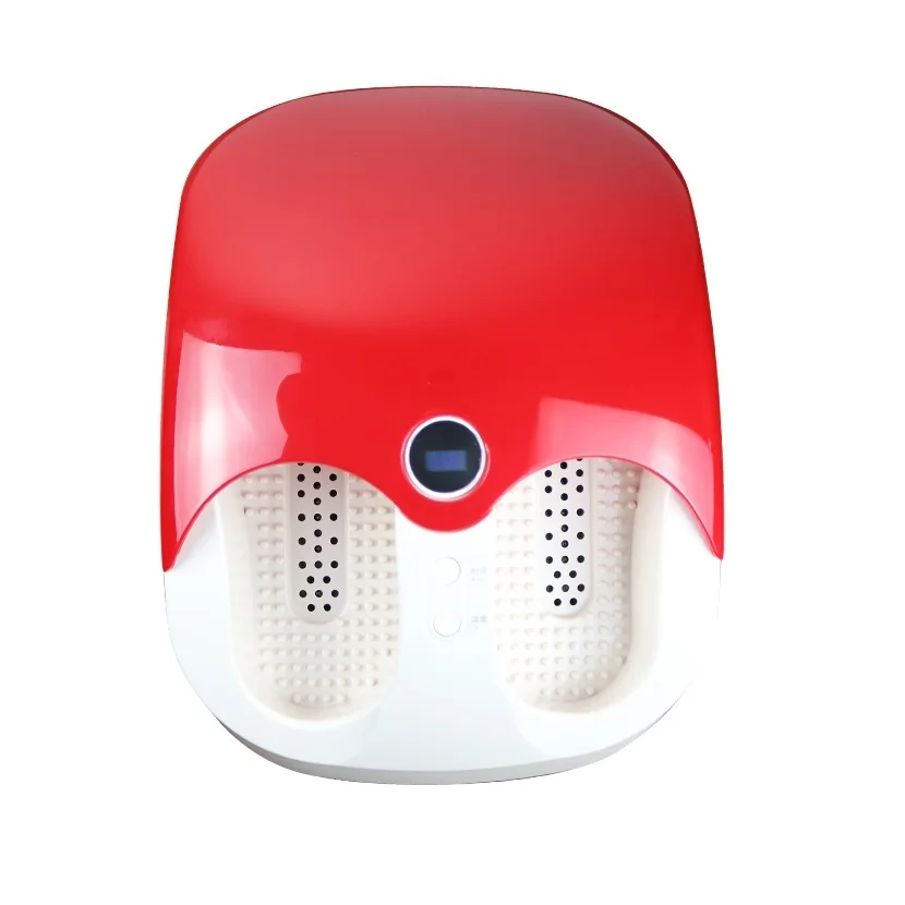 Sell Well New Type Shiatsu Electric Heating Vibration Toxins Removal Foot Massage Machine With Heat