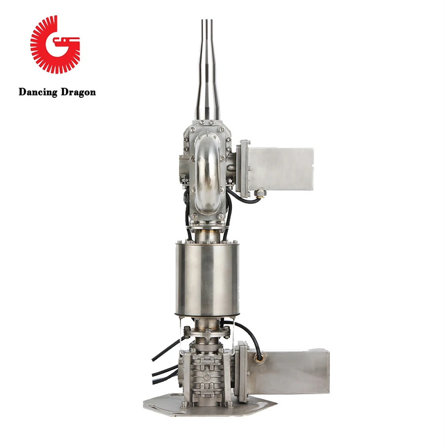 DN50 Вертикальная 2D Поворотная насадка из нержавеющей стали 304 Роботизированная вращающаяся на 360 градусов