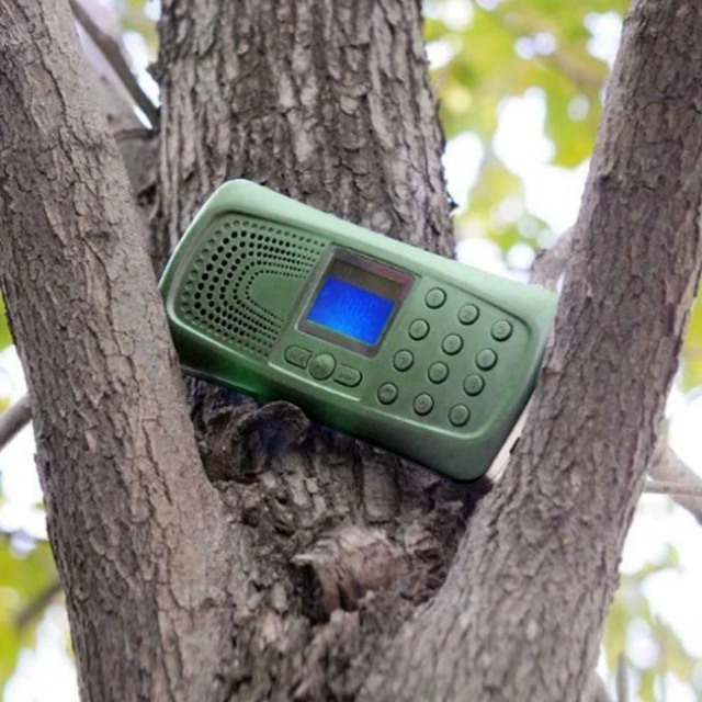 20W 126dB Hunting Remote Control Bird Caller Loud Speaker with Carry Case CP-387B