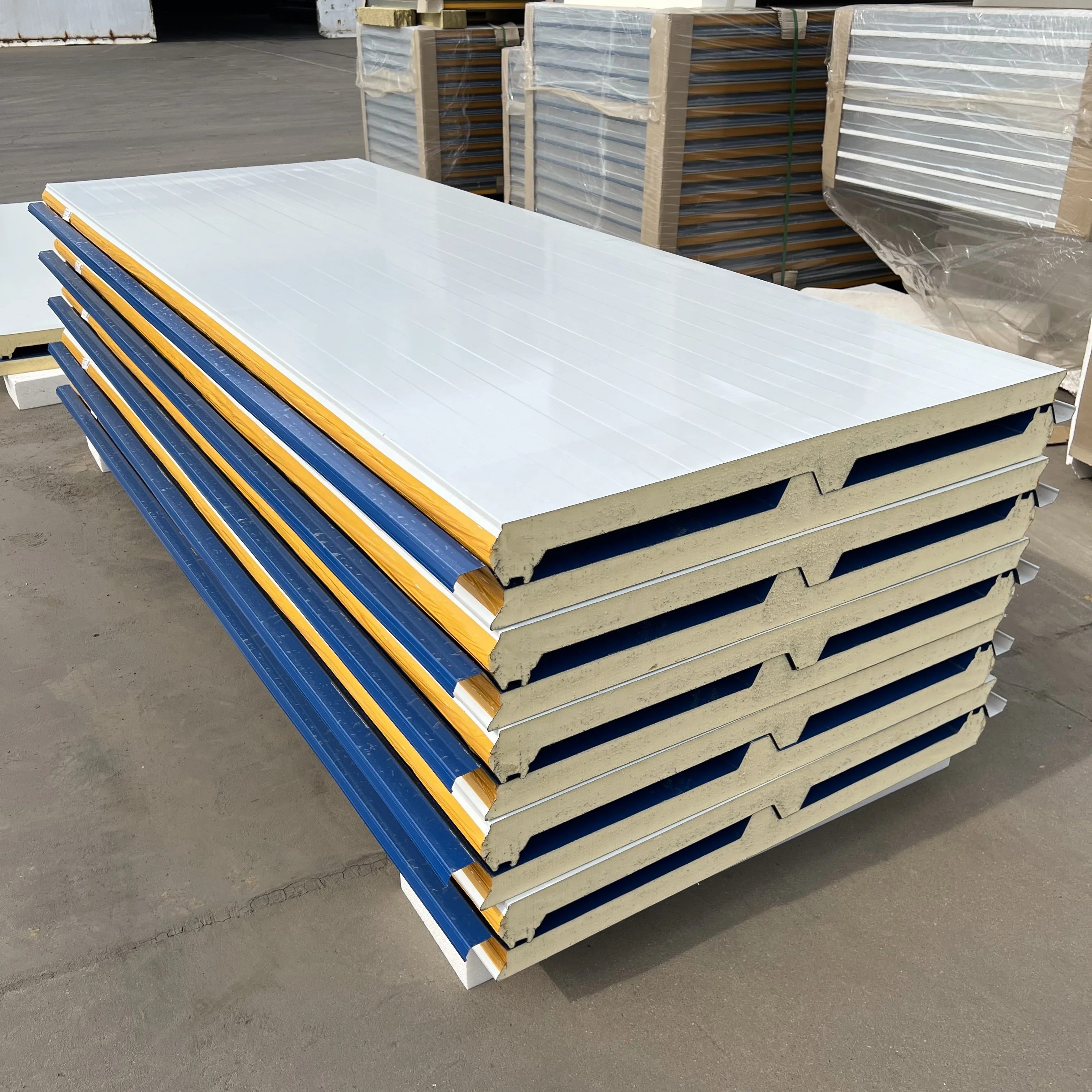 hot sale  Polyurethane  PIR/PU/PUR  sandwich roof ISO panel
