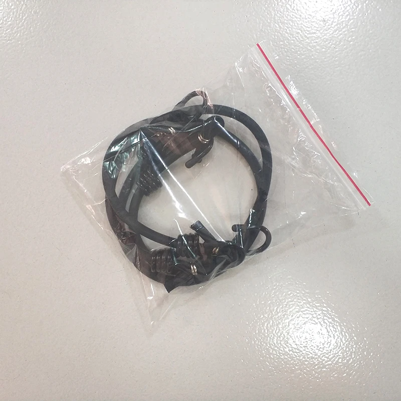 Baggage Luggage Elastic Rope Strap With Metal Hook Packing Binding For Motorcycle Bike