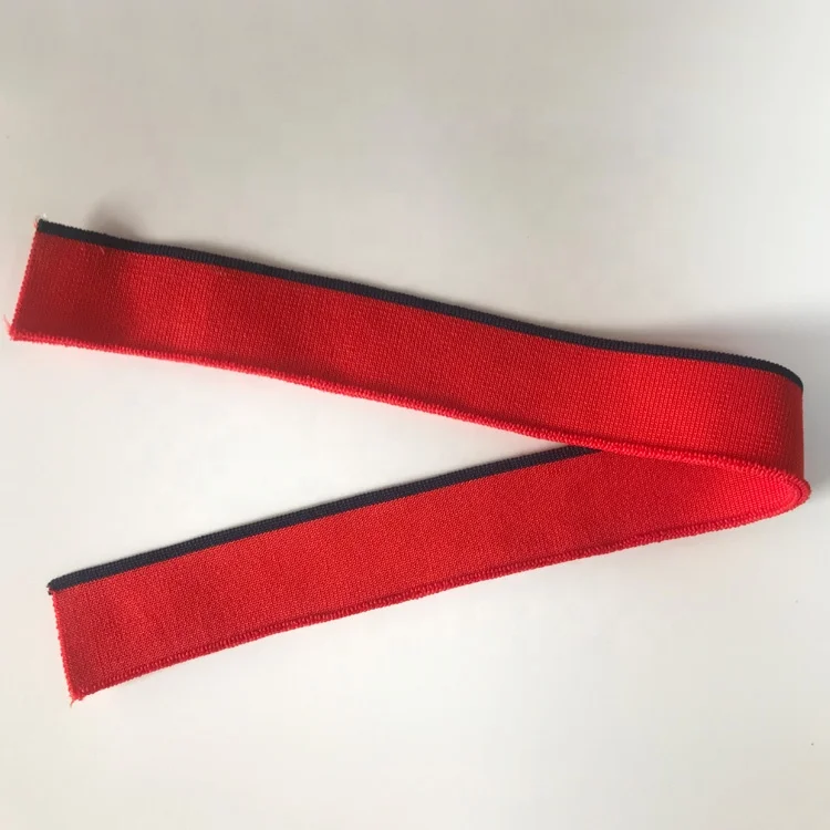 
Double Color High Stretch Knitting Fabric Collar And Cuff Rib is used in high grade Polo shirts 