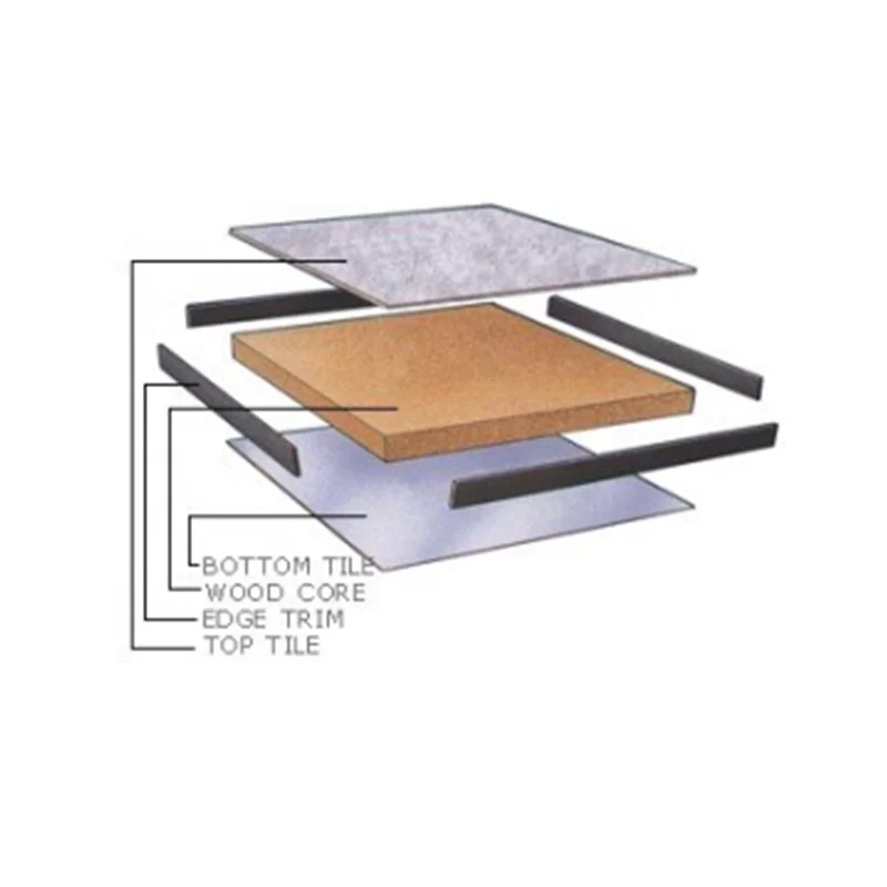 High density heavy loading capacity antistatic wear-proof wood core raised access floor