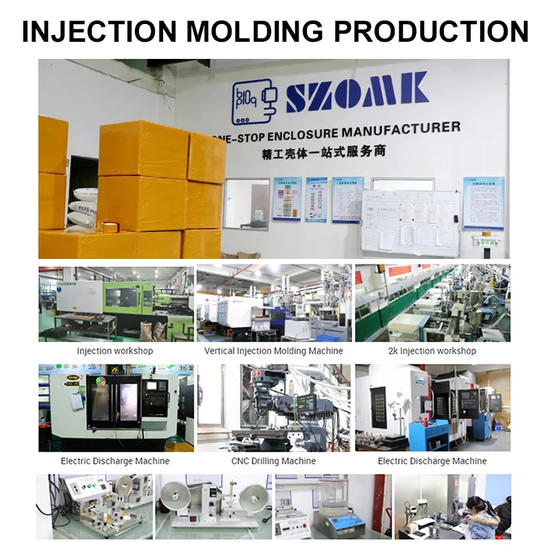 OEM ODM Custom DIY Electronic Housing Waterproof Box Instrument ABS PC Plastic Enclosure