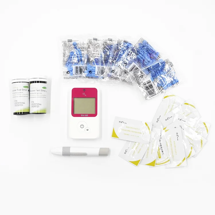 Fast Easy And Accurate Glucose Meter Glucose Monitoring System Electric Plastic Gm Blood Testing Equipments