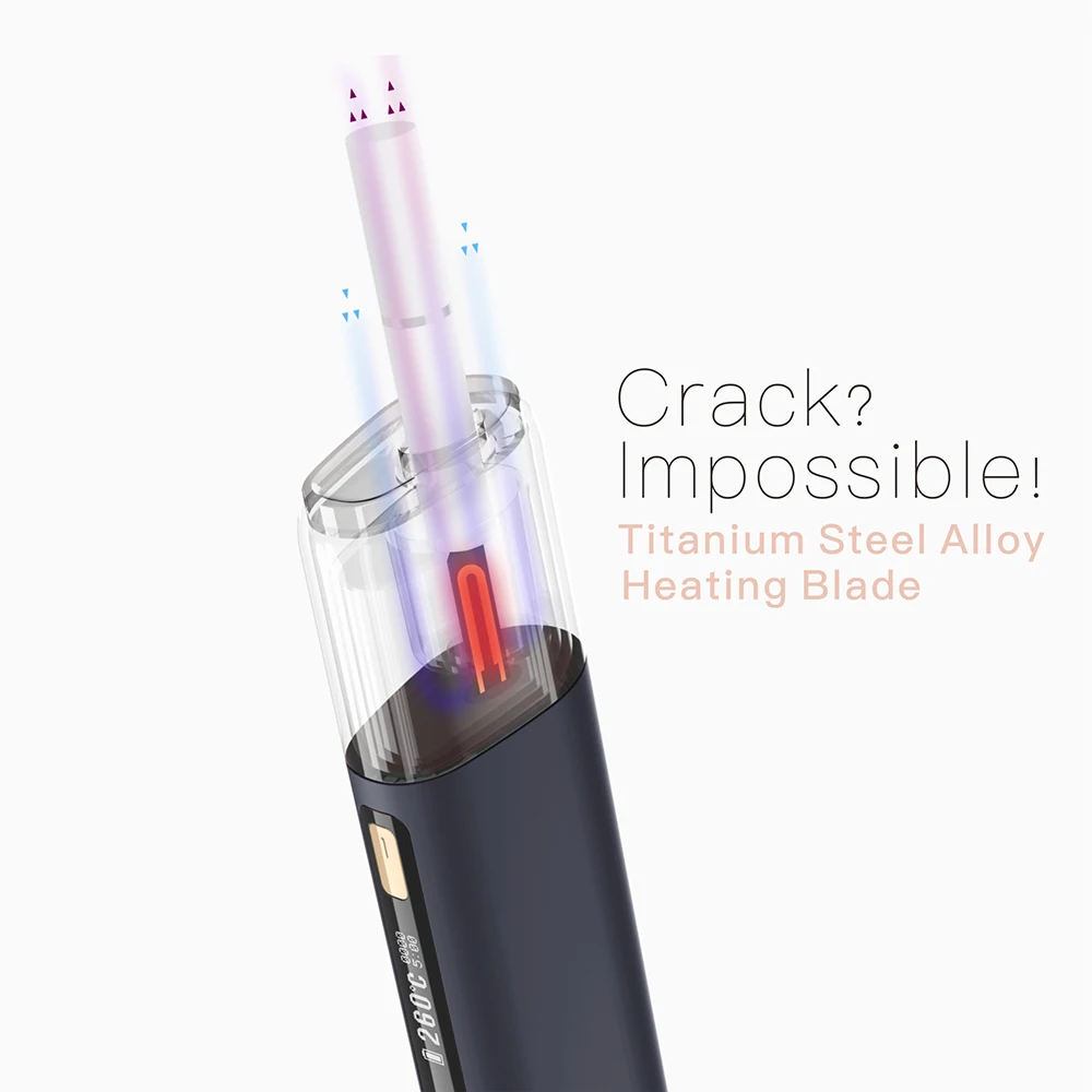 
2020 heat no burn device e-cigarette 3200mAh auto-clean smoking IQO product substitute machine Korea Japan smoke colorful 