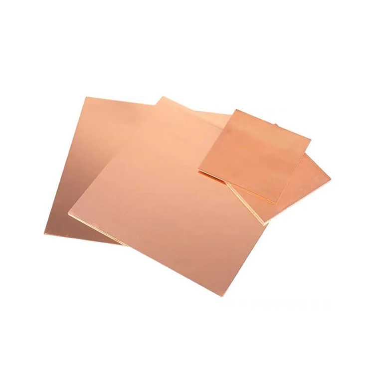 Pure Copper 3mm 5mm 8mm thickness 99.99% Copper Cathodes C10100 C10200 C17500 4x8 copper Plate sheets Supplier