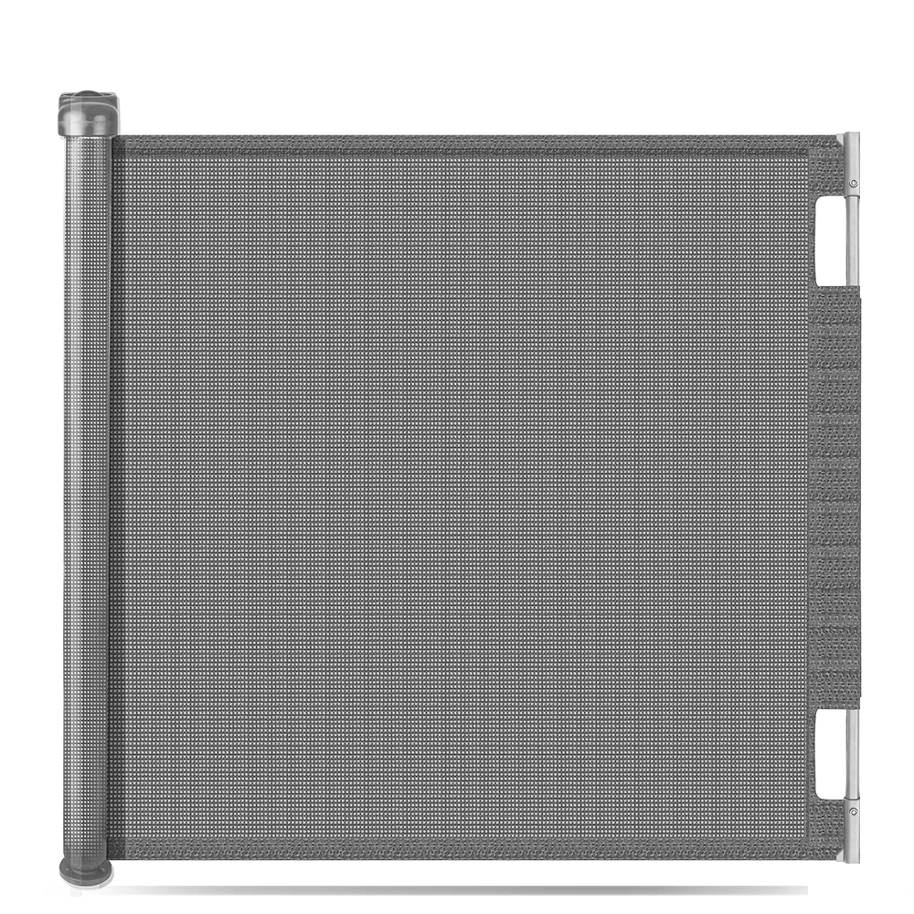 High Quality Dog Cat Kids Child Safety Pets-Mesh-Gates Children Door Stair Sliding Retractable Safety Baby Pets Gate