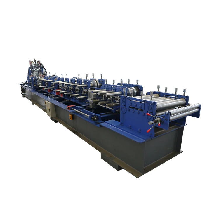 High Speed Steel Roof Truss Making Machinery Metal Roll Forming C Purlin Machine