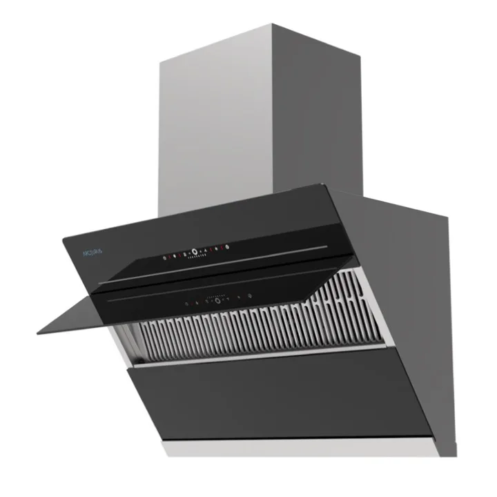 KITCHEN EXTRACTOR WITH STYLISH TOUCH PANEL AND  COPPER CLADED BLDC MOTOR