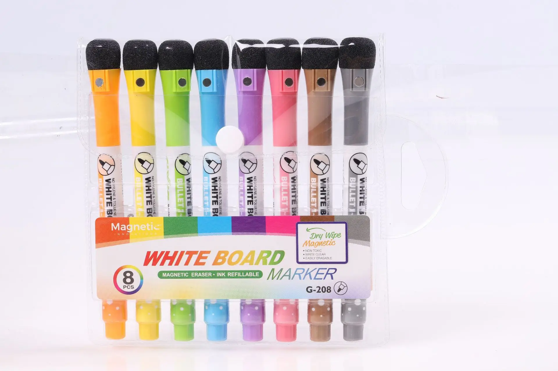 
Whiteboard Marker Pen White Black Green Gift Red Blue Customized Head Box Logo Packing Zealot 