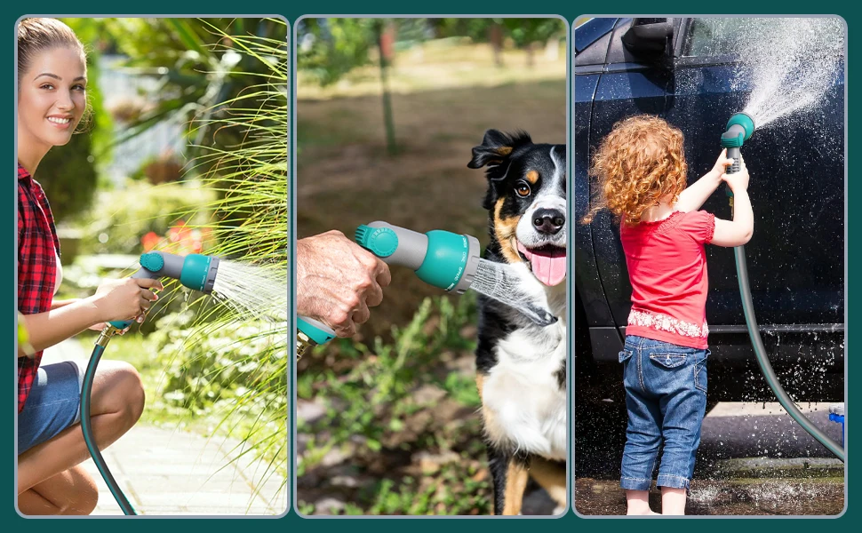 GARTENKRAFT 20M Customization Wall Mounted Automatic Retractable Water Garden Hose Pipe Reel Ideal For Driveway