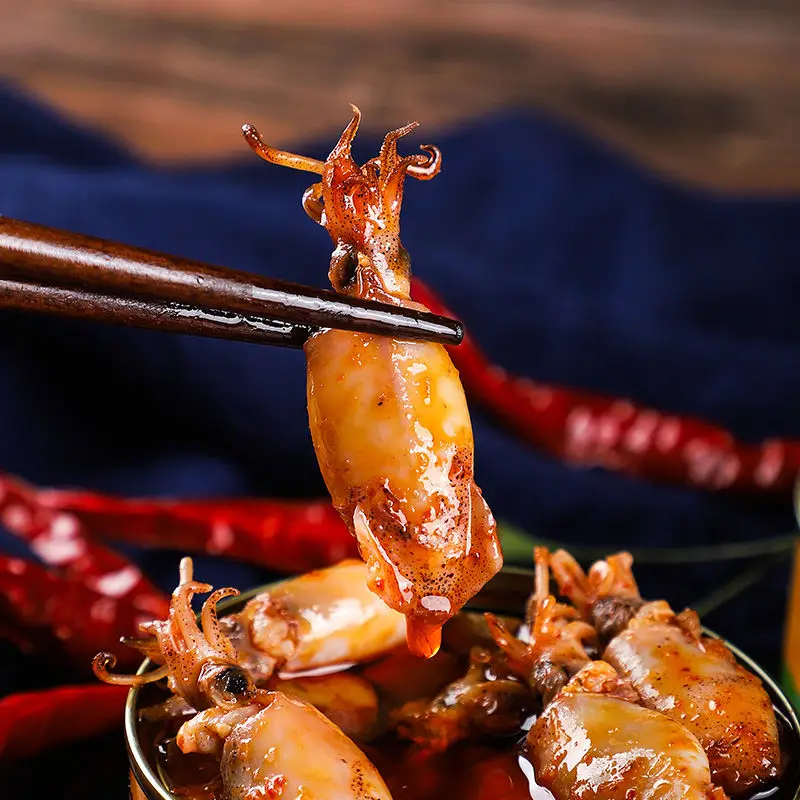 
Delicious canned squid 