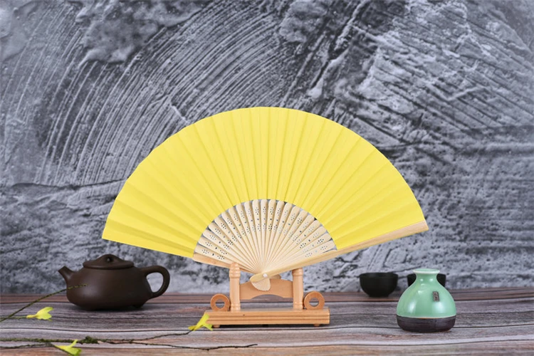 
Foldable Hand Fan Design Your Own Custom Bulk Chinese Bamboo Paper Fan 
