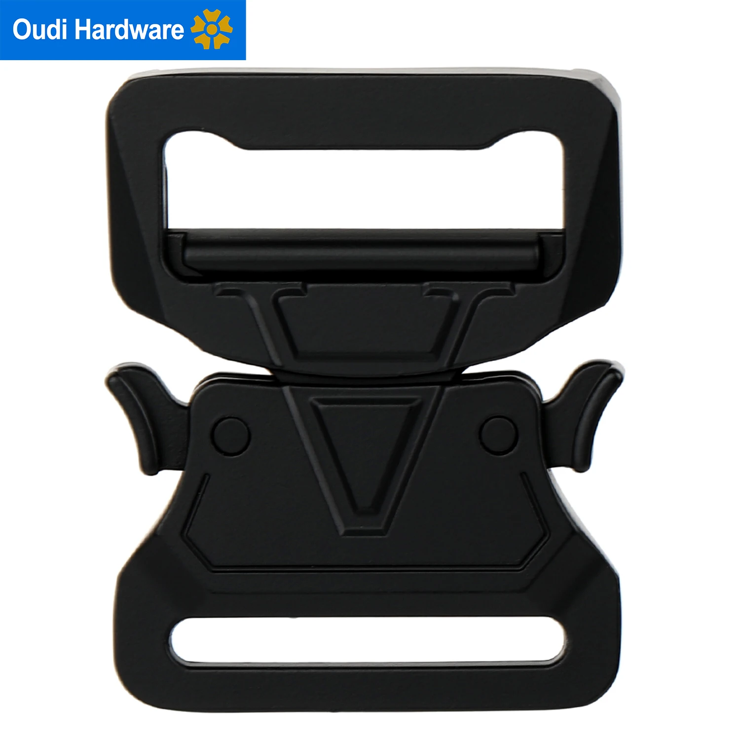 T5001 Quick Release Metal Tactical Buckle Green Webbing Custom Fabric Belt for Men