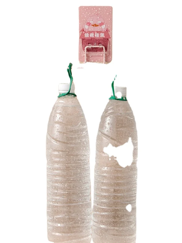 Household cartoon non-punching hanger storage rack multi-function balcony hanger storage rack finishing hanger storage rack