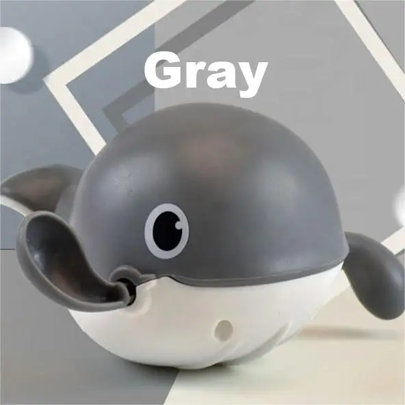 Hot sell Toddler Bathtime Wind Up Bath Toy Cute Floating And Whale Bath Toy Swimming Animals Baby Swimming Bath Toy
