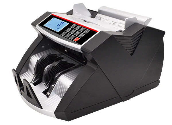 Специальный счетчик купюр с красным ЖК-дисплеем