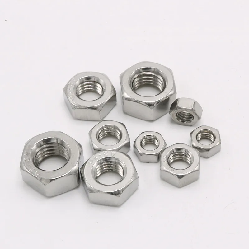 SS316 M26 M32 Stainless Steel Flat/Hex Nut